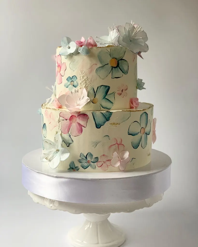 Mehrstöckige Hochzeitstorte von Konfektory