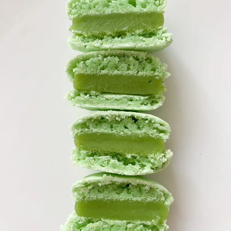 Pistazien-Mandeln Macaron